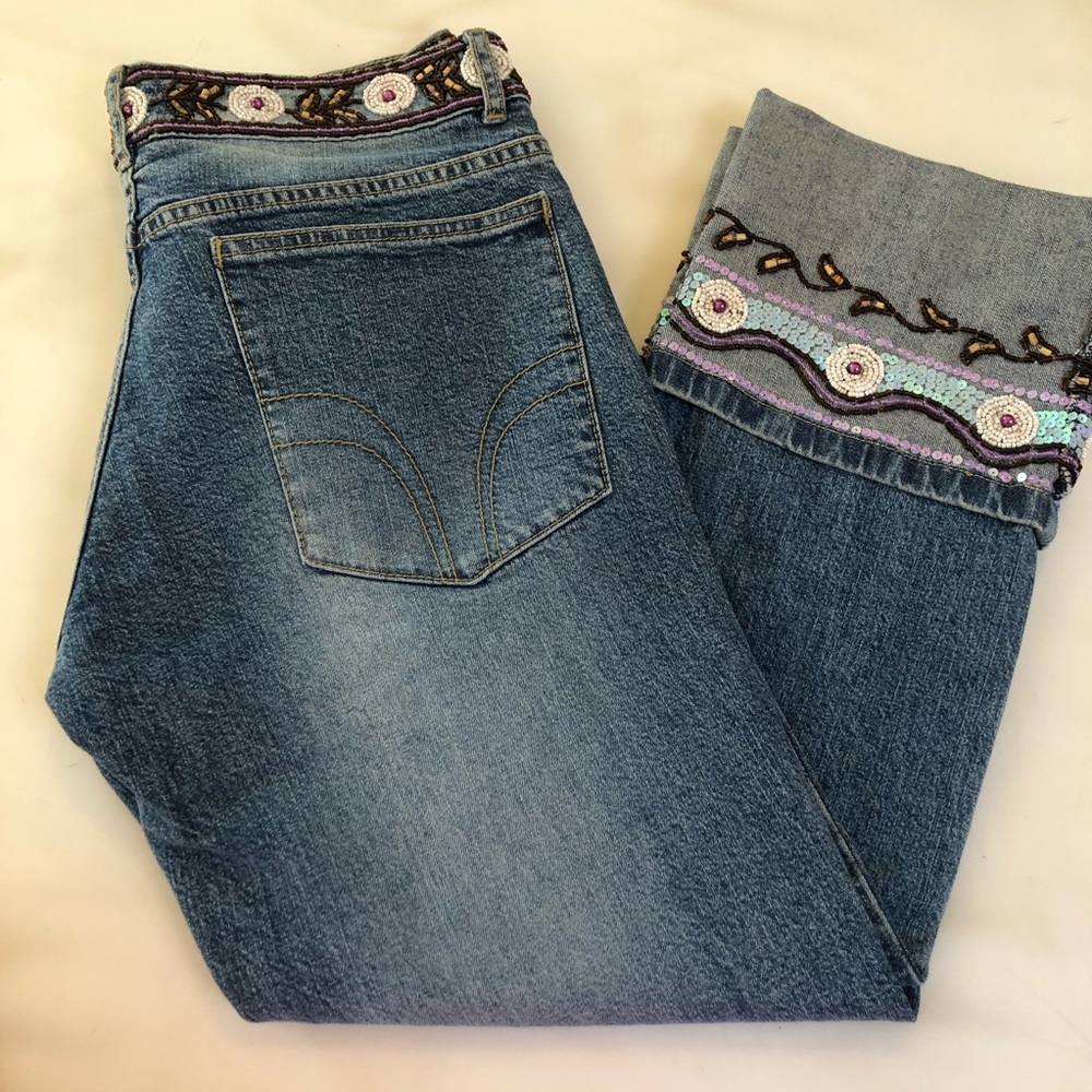 Havenbleu Beaded Jeans